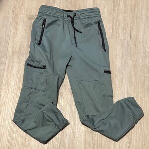 Kids' Stylish Green Jogger Pants